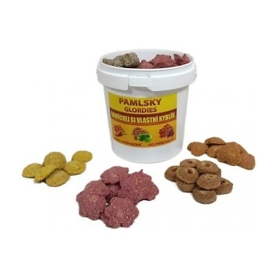 Glordies Pamlsky pro koně kbelík mix 1,2 l