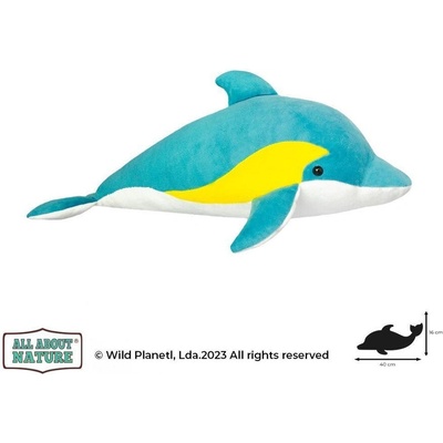 Wild Planet Плюшена играчка, Делфин 41см. Wild Planet (K8730)