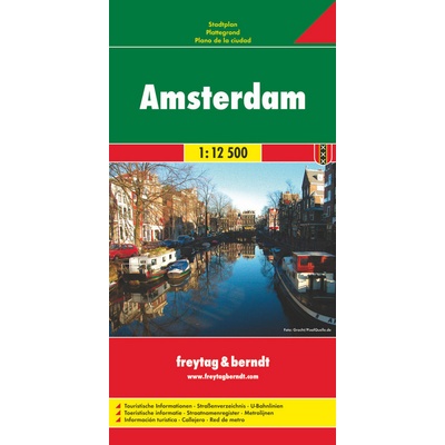 Amsterdam mapa 1:12 500