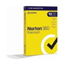 NORTON 360 PREMIUM 75GB +VPN 1 lic. 10 lic. 12 mes.