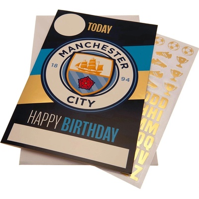 Fan-shop Blahopřání MANCHESTER CITY Stickers