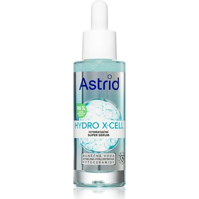 Astrid Hydro X-Cell hydratačné super sérum na zvýšenie pružnosti a hydratácie pokožky 30 ml