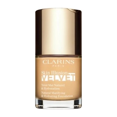Clarins Skin Illusion Velvet Tekutý make-up s matným finišem s vyživujícím účinkem 101W 30 ml