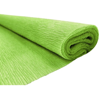 Papír krepový 0,5 x 2 m zelený světle