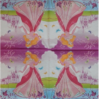 Maki servítky Princezna 33x33cm