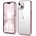 elago Hybrid Case - хибриден удароустойчив кейс за iPhone 13 (прозрачен-розов)