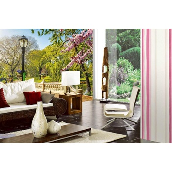 DIMEX ART s. r. o Самозалепваща се флизелинова фототапета мостът сентръл парк 375 x 250 см