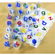 EDX Education Razítka s písmeny Alphabet Stampers