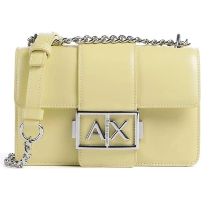 Armani Exchange Jod small crossbody kabelka světle žlutá