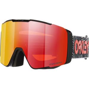 Oakley Ски маска Oakley Line Miner Pro Prizm S3 Ski goggles - White Fingerprint B1B / Prizm Torch + Prizm Iced (417-6442-1911)