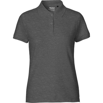Neutral Dámska polokošeľa Classic z organickej Fairtrade bavlny Tmavý melír