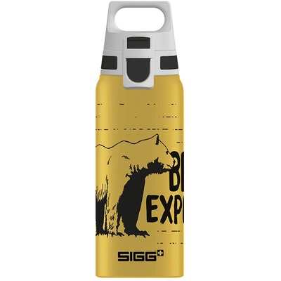 Sigg Детска бутилка за вода Sigg Shield One - Brave Bear, 0.6 L