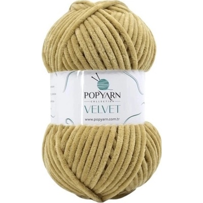 POPYARN Pletací příze Velvet B018 - béžová