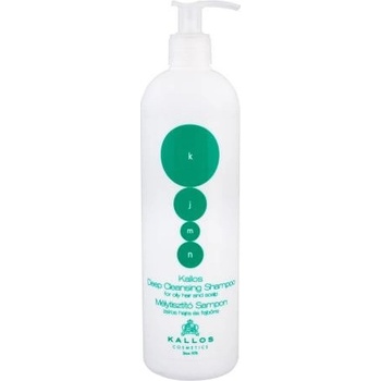 Kallos Cosmetics KJMN Deep Cleansing Shampoo Šampón pre mastné vlasy a pokožku hlavy 500 ml