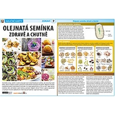 Naučné karty Olejnatá semínka