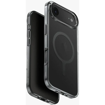 Uniq Заряден калъф Uniq Clario Magclick за iPhone Air - черен (8886463694763)