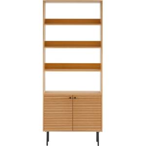 House Nordic Библиотека от декор от дъб в естествен цвят 80x200 cm Kyoto - House Nordic (3002010)