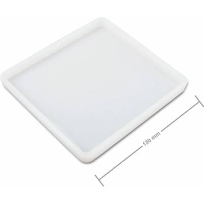 Manumi Silikónová forma na odlievanie kreatívnej hmoty štvorec 130x10mm - 1 ks