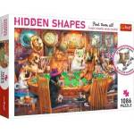 Trefl Puzzle 1086 Elements Hidden Shapes Game Evening