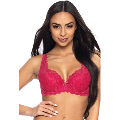 Mat Сутиен с полуподплатени чашки в розов цвят carmela m-053/22eh-63904-rubin - Розов, размер 65f