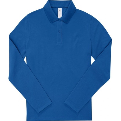 B&C My Polo 210 LSL women modrá royal