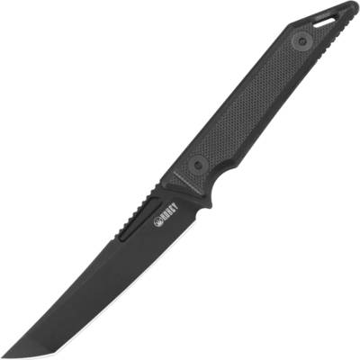 KUBEY Goliath Blackwash 14C28N with Black Micarta handle KU430B
