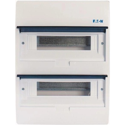 Eaton Пластмасово табло за вграден монтаж eaton bc-u-2/24 eco ip40, 280356 - 2 реда, 12 модула, ip40 (280356)