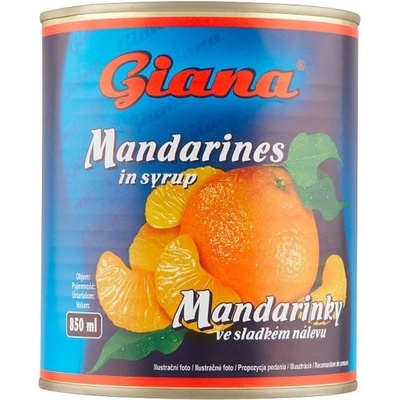 Giana Mandarínky v sladkom náleve 850 g