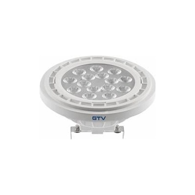 GTV LED , A-G, AR111, 4000K, G53, 12,5W, DC12V, 40°, 1250lm, bílá