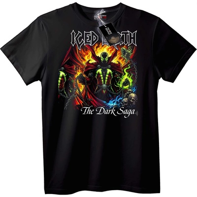 NOONEBRAND Iced Earth The Dark Saga T-шърт - 2XL, White