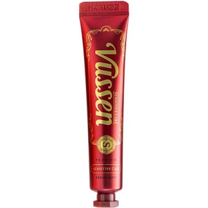 Vussen Паста за чувствителни зъби и венци с 19% трикалциев фосфат MINI Vussen S Sensitive Teeth Care Toothpaste (570141x40)