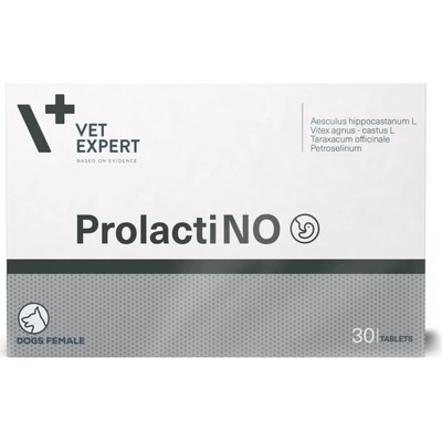 VetExpert ProlactiNO 30 tbl- prípravok pre feny s príznakom falošnej gravidity
