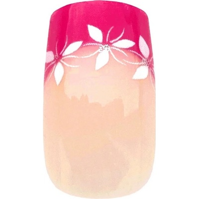 DIVINE cosmetics BN8 Umelé nechty dekorované 24 ks