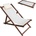 Bogdan Furniture Плажен стол Memo. bg модел Dek 104x58x72