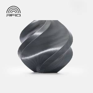 Bambu Lab PLA Silk+ Titan Gray - Макара (A06-D0-1.75-1000-SPL)
