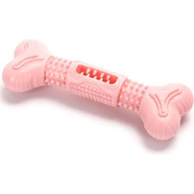 Nobleza gumená dentálna kosť 14,5 cm ružová