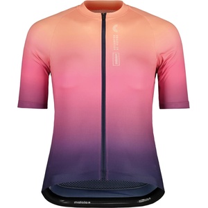 Maloja Дамска фланелка с къс ръкав за колоездене Maloja Women's SchneckM. Cycling jersey - Night Sky Rainbow - размер XL (156-3049-0415)