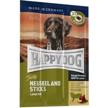 Happy Dog Tasty Neuseeland tyčinky 9 x 10 g