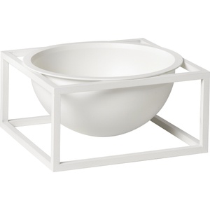 Audo Copenhagen Купичка Kubus centerpiece ниска 7 см бяла (71068-000566)