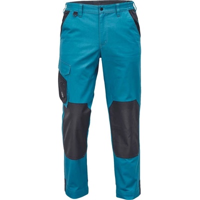 Cerva CREMORNE Pracovné nohavice do pása petrolejová modrá