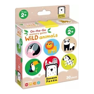 Banana Panda Игра за паметта на пътуването - диви животни