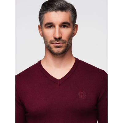 Ombre Clothing Мъжки пуловер Ombre Clothing в цвят бордо Ombre Clothing | Cherven | МЪЖЕ | S