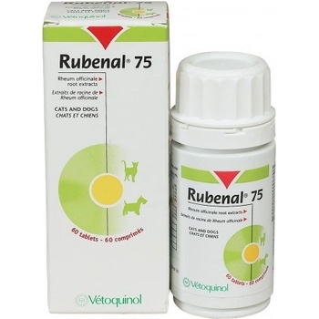 Vetoquinol Rubenal - dietný prípravok 75mg 60 tbl