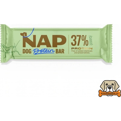 NAP Dog proteinová tyčinka pro psy hmyzí 50 g