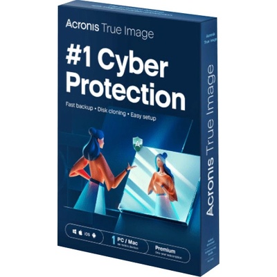 Acronis True Image Premium pro 1 počítač + 1 TB úložiště, předplatné na 1 rok (HOPASHLOS21)