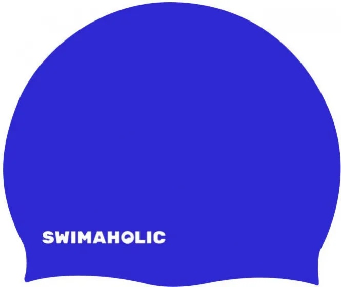 Swimaholic плувна шапка swimaholic seamless cap син