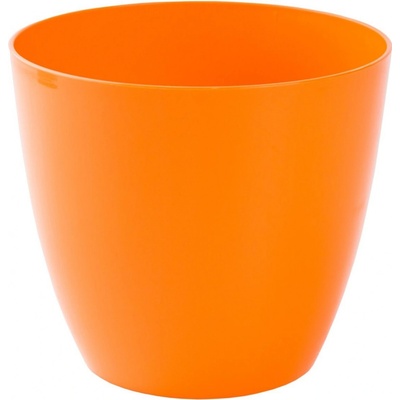 PLASTKON Květináč 13cm ELLA oranžový