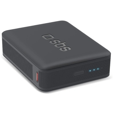 SBS SBS 10000 mAh Power Bank USB-A и USB-C 20W PD черен (TEBB10000HDPD20K)