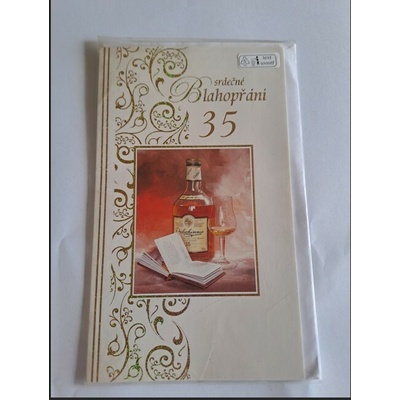 Přání k narozeninám 35 text uvnitř