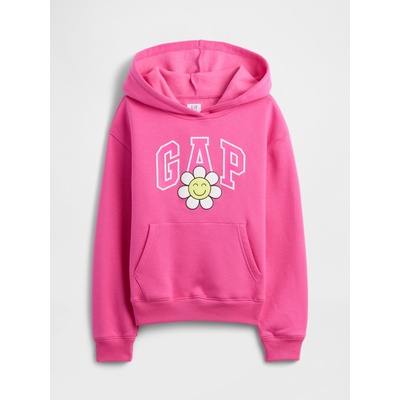 GAP Детски суитшърт с логото на GAP GAP | Rozov | Момичешки | L